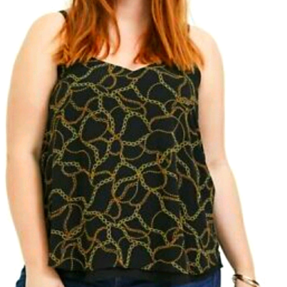 Torrid Chain Print Swing Cami